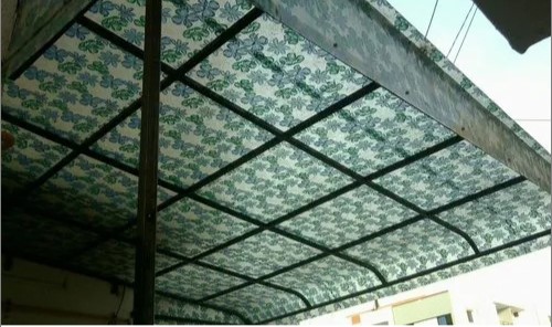 industrial printed fiberglass shed